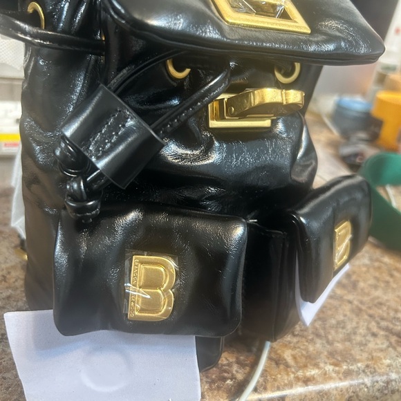 Brandon Blackwood Black and Gold Backpack - Picture 8 of 9